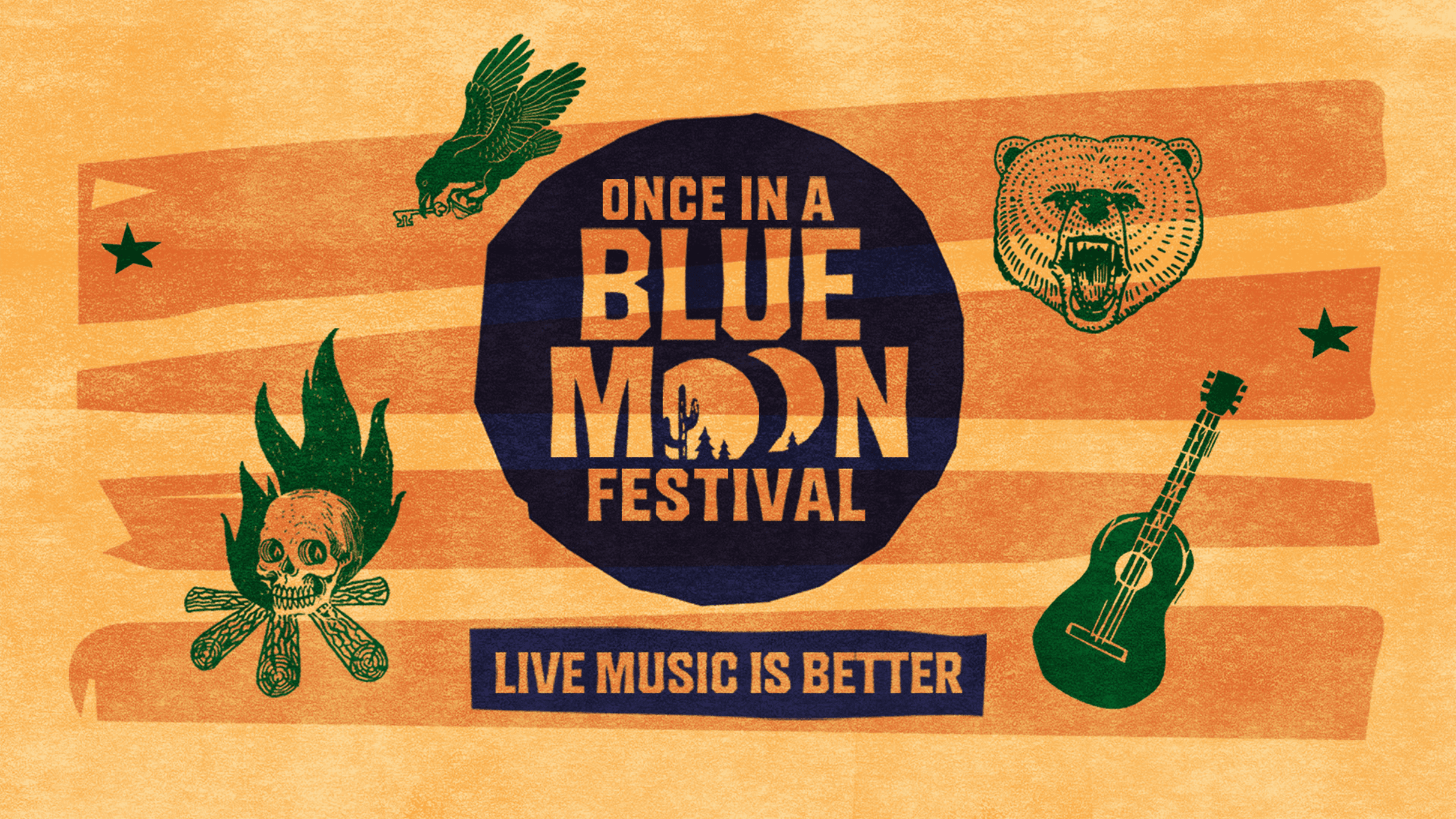 Once In A Blue Moon Festival - FRIDAY TICKET